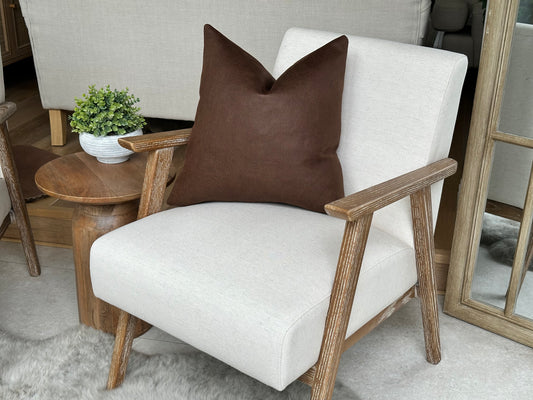 BOURBON | Faux Leather Cushion