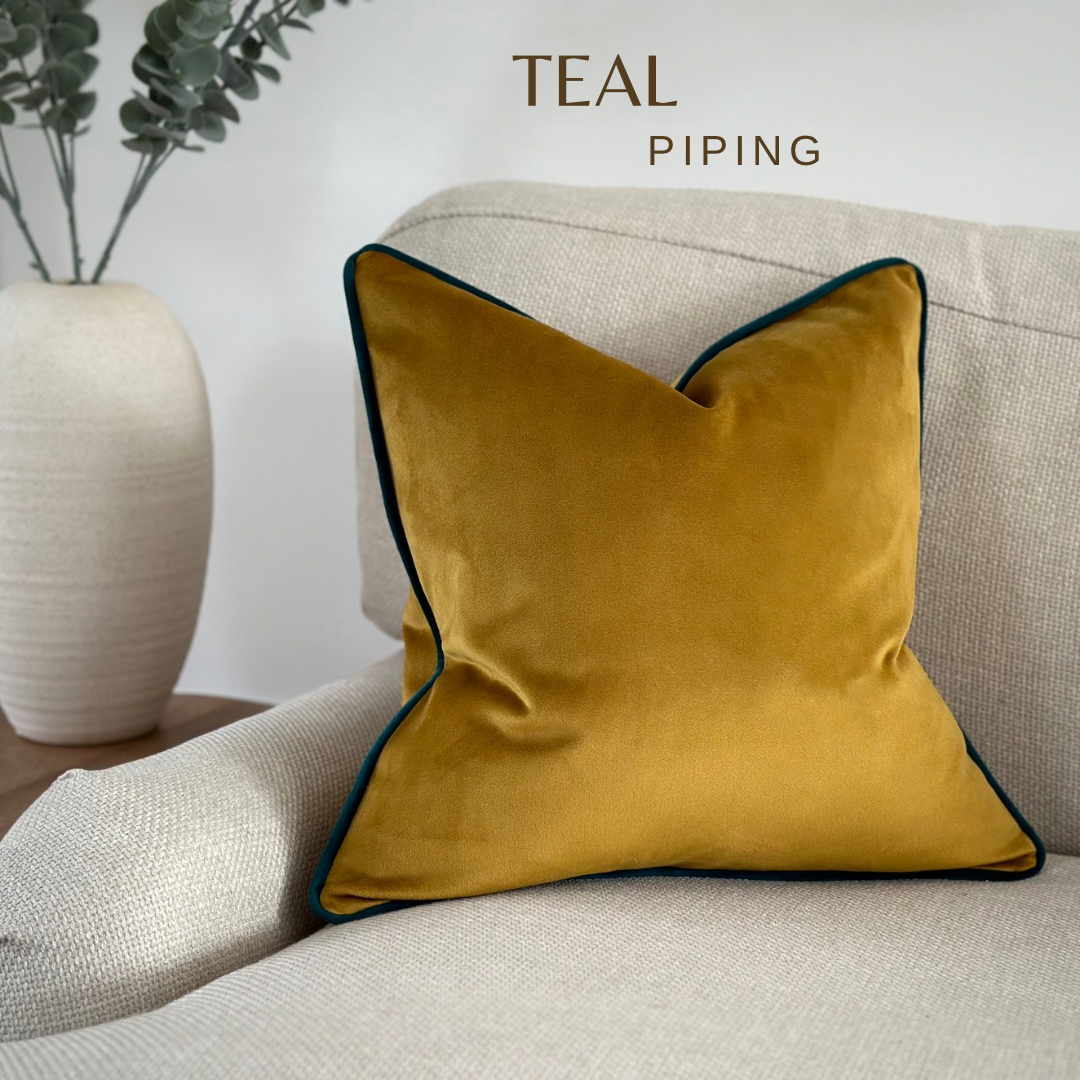 MUSTARD GOLD | Velvet Cushion