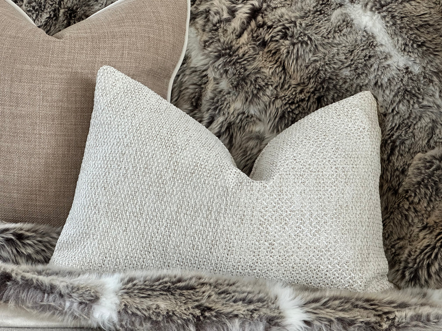 NATURAL RECTANGLE | Cushion Cover - 30x45cm