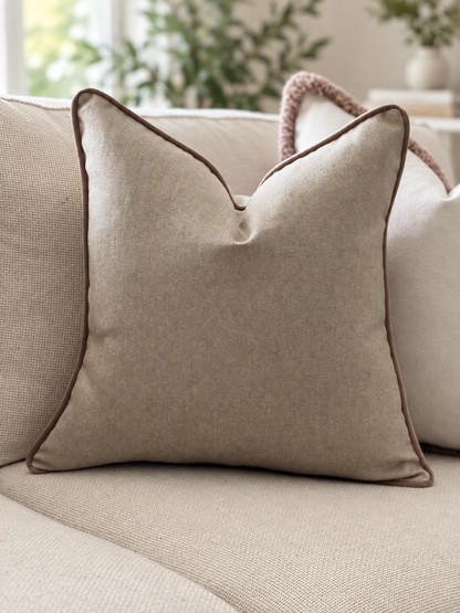 BAKEWELL | Warm Beige Cushion