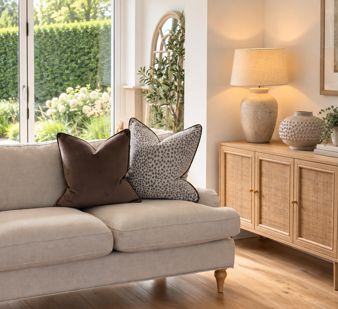 CLARA | Ivory Grey Cushion