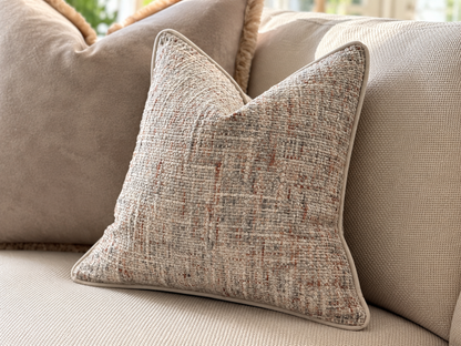 ENCHANTED FROST | Textured Weave Cushion